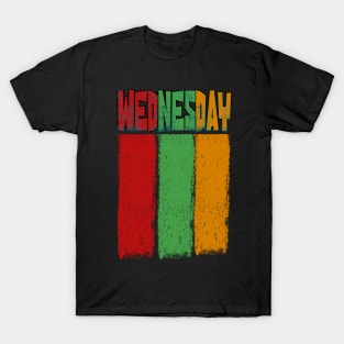 Wednesday Flag Style T-Shirt